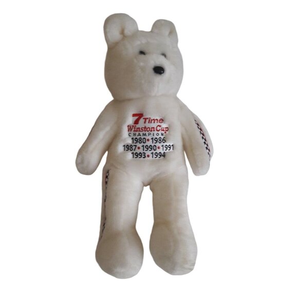 Dale Earnhardt 7 Time Winston Cup Champion Plush Bear - Picture 1 of 8